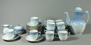 Moccaservis, Måsen, Bing o Gröndahl, 16 delar 16 