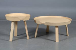 Thomas Bentzen for Muuto, To sofaborde, model Around. 2
