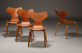 Arne Jacobsen. Grand Prix stole, teaktræ 4 