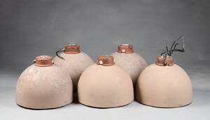 Fem Københavnerlamper Ø 46cm. 5