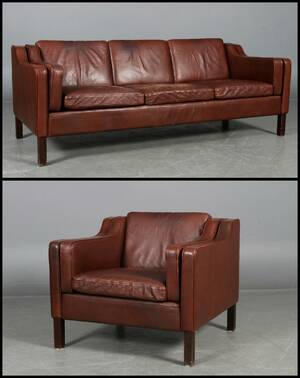 Dansk møbelproducent sofa samt lænestol 2