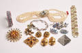 Samling vintage smykker