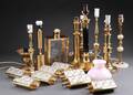 Samling lamper af messing 15