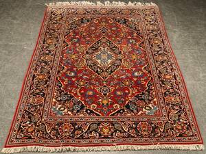 Persisk Keshan tæppe, 212x135 cm. Denne vare er sat til omsalg under nyt varenummer 4854348