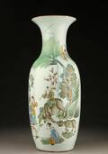 Kinesisk vase af porcelæn, 1900-tallet