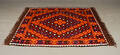 Kelim matta i ull. Mått 195x270 cm