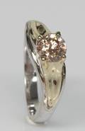 Solitairering, ca. 1.02 ct.