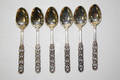 KAFFESKEDAR, 6 st, silver