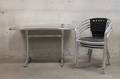 Bord och stolar, aluminium