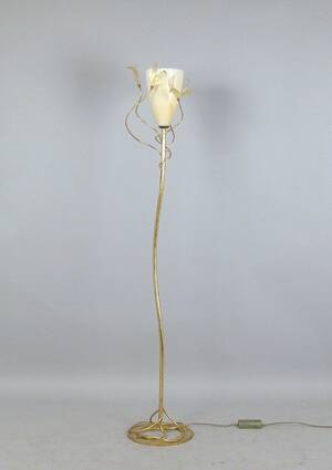 Golvlampa med muranoglas