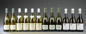 Samling af Bourgogne hvidvine 12