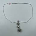 Halsband med hänge silver