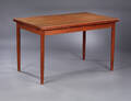 Dansk møbelproducent. Spisebord teak med udtræk, 1960erne