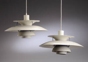 Poul Henningsen. To PH 5 pendler 2 