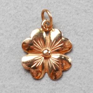 HÄNGE, Guld 18k, 1.2g, fyrklöver