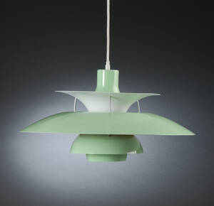 Poul Henningsen. PH5 pendel, mintgrøn Denne vare er sat til omsalg under nyt varenummer 4091312