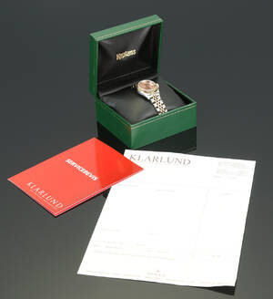 Damearmbåndsur fra Rolex model Datejust, ref. 69173