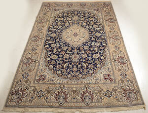 Persisk Nain tæppe, 355x242 cm.