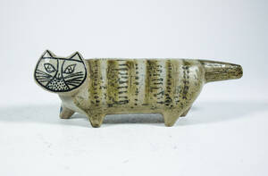 Lisa Larson för Gustavsberg. Katt. Figurin, stengods.