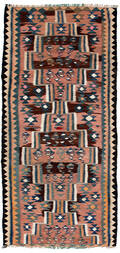 Orientalisk flatvävd matta, Harsin Kelim, 295x140 cm