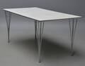 Piet HeinBruno MathssonArne Jacobsen. Rektangulært bord. 80 x 160 cm 
