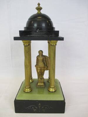 PRYDNAD STEN O BRONS, H 28 CM