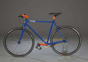 Von Braun. Fixiebike. Blå