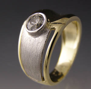 Solitaire ring ca. 0.53 ct.