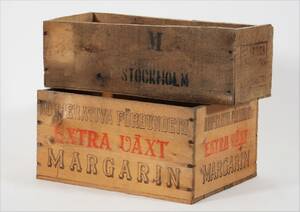 Trälådor 2st, 1900-talets första hälft