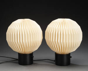 Le Klint. Et par bordlamper. 2