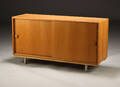 Dansk møbelproducent. Skænk, egetræ, 1960erne