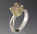 Solitaire ring ca. 1.53 ct.
