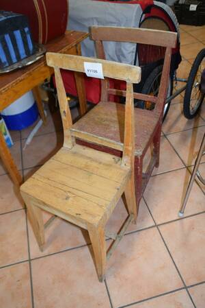 Allmogestolar 2 st, H 85cm