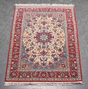 Persisk Isfahan tæppe, 169x110 cm.
