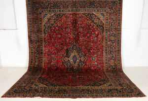 Handknuten persisk matta, Mashad 380 x 288 cm