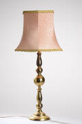 Bordlampe af messing