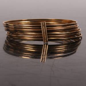 GULDARMBAND 18k 35.5g d6cm