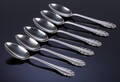Georg Jensen. Liljekonval middagsskeer af sølv 6