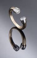 Brillantring i 14 kt. guld, prydet med brillanter ca. 0.60 ct. Denne vare er sat til omsalg under nyt varenummer 4251653