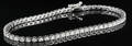 Bracelet in 18kt set with 60 brilliant cut diamonds 2.35 ct 