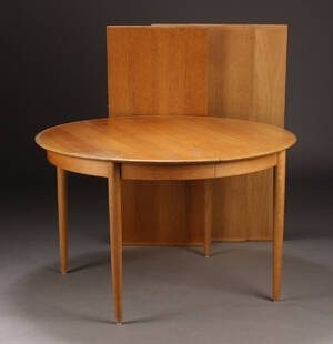 Skovby Møbler. Spisebord, egetræ 