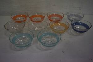 10st Retro Efterrättsskålar 