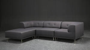 Nomad DOT sofa modulsofa, antrazitfarvet 