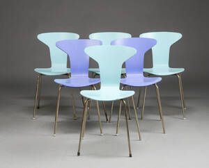 Arne Jacobsen. Seks Munkegårdsstole 6
