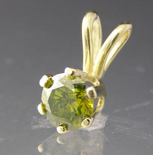Brillant vedhæng ca. 0.65 ct.