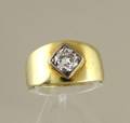 Ring med diamanter ca. 0.90 ct.