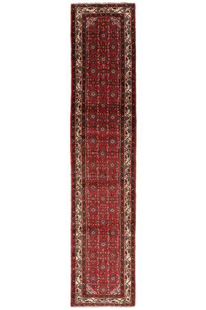 Persisk Hamadan løber, 400x85 cm.