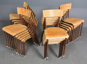 Skolestole  stabelstole 24