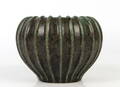Arne Bang. Vase med rillet kant., nr. 3. 