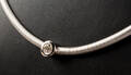 Necklace in 18 kt white gold with 0.50 ct. diamond